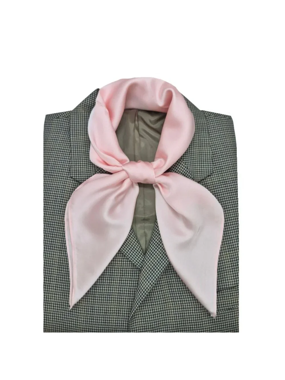 ✨Luxury Elegant Bandana Silky Square Satin Scarf Hijab Solid PINK Versatile Wrap